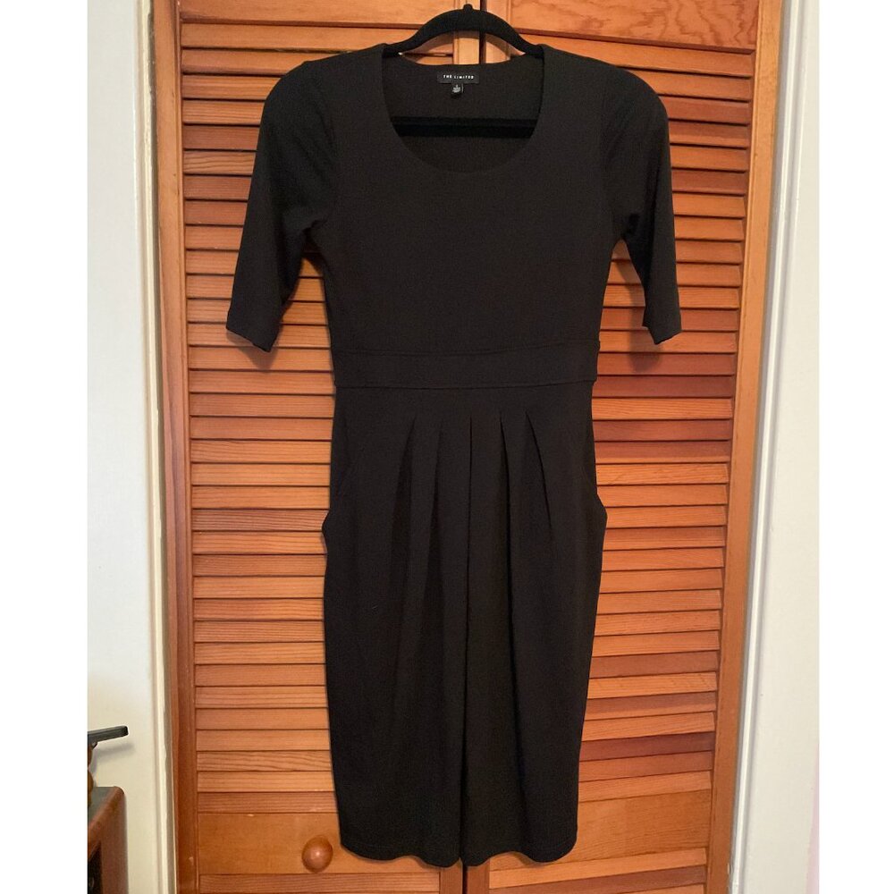 The Limited Black Fitted dress